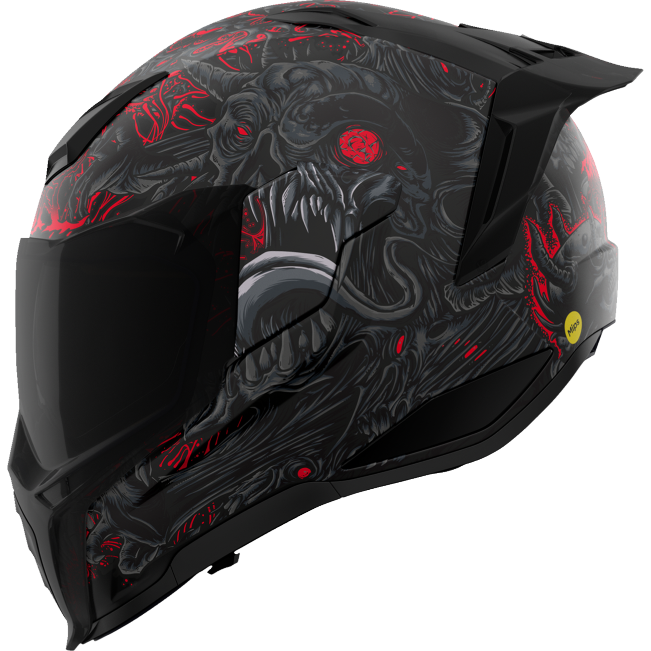 ICON Ultraflite Helmet - Misanthrope - MIPS? - Black - XS 0101-17923