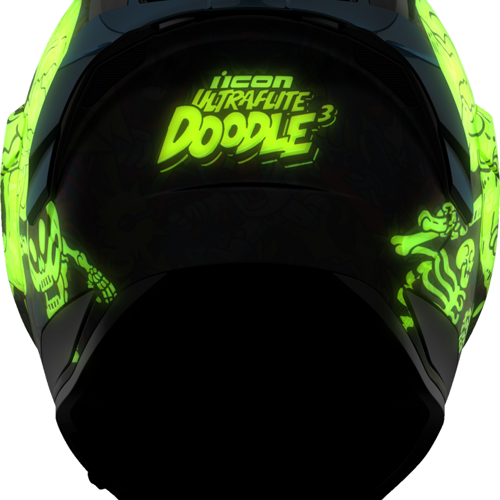 
                      
                        ICON Ultraflite Helmet - Doodle 3 - MIPS? - Blue - Large 0101-18064
                      
                    