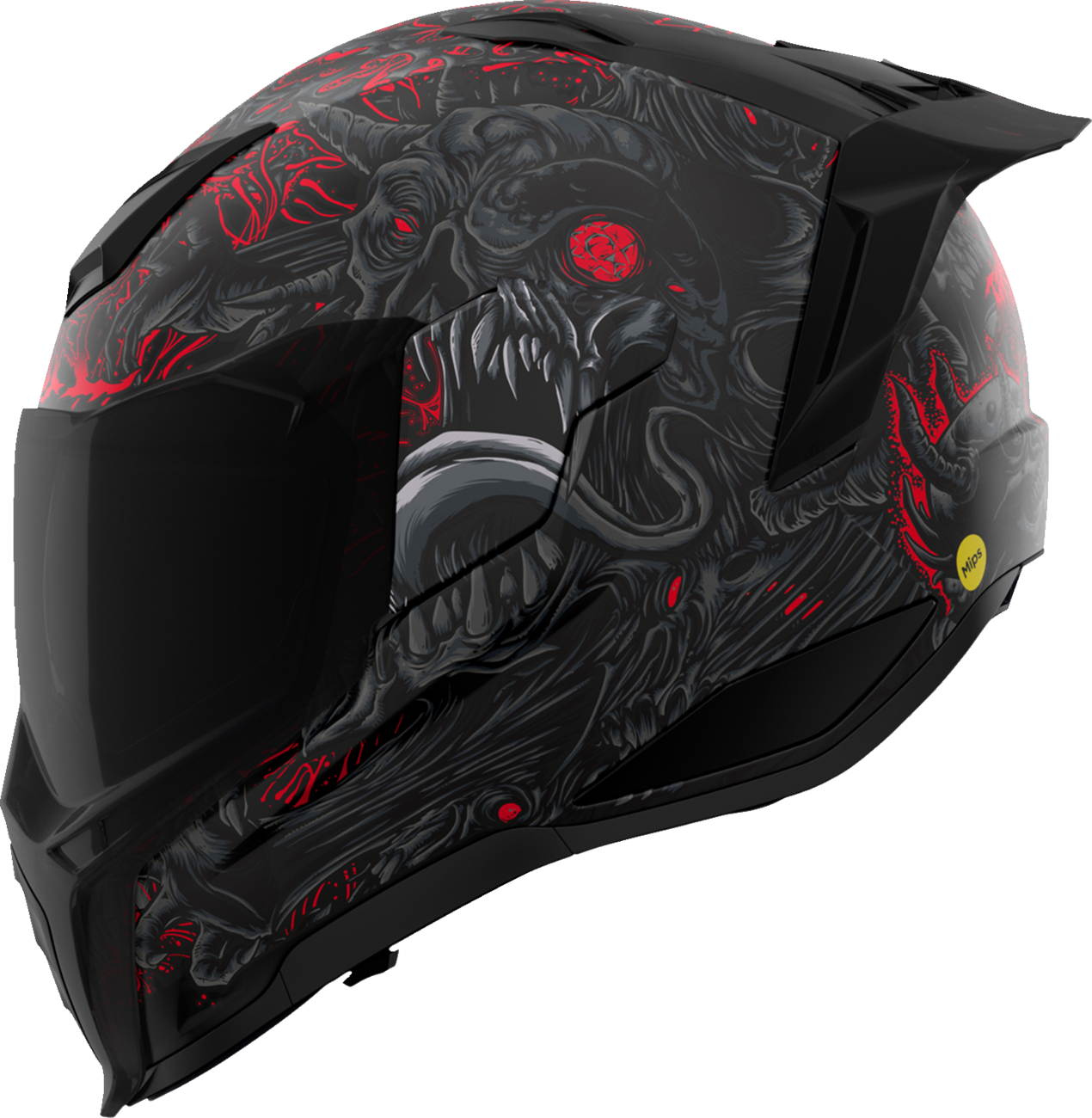 ICON Ultraflite Helmet - Misanthrope - MIPS? - Black - XL 0101-17927