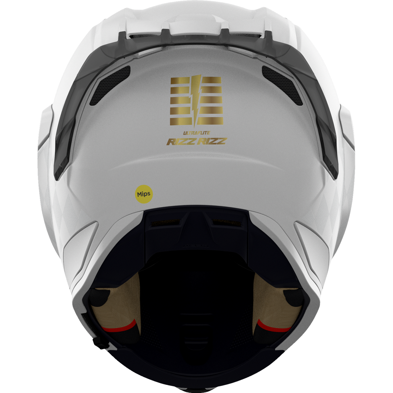 ICON Ultraflite Helmet - Rizz Rizz - MIPS? - White - 3XL 0101-17945