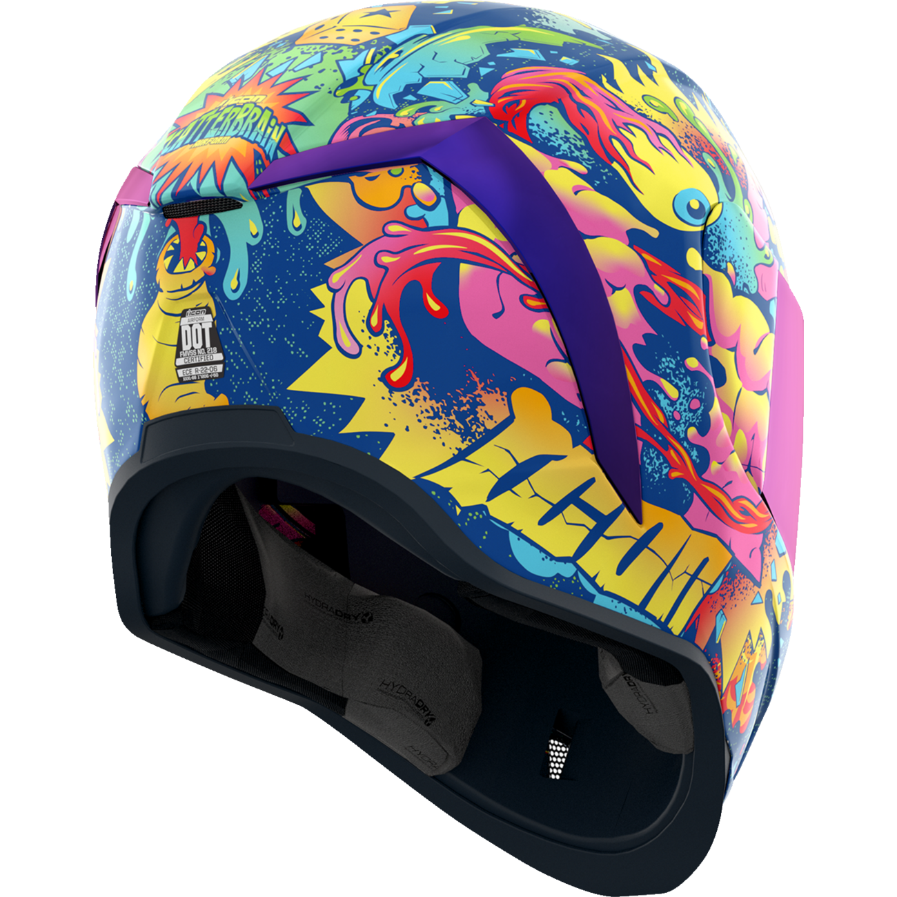 ICON Airform* Helmet - Scatterbrain - MIPS? - Purple - Medium 0101-17918