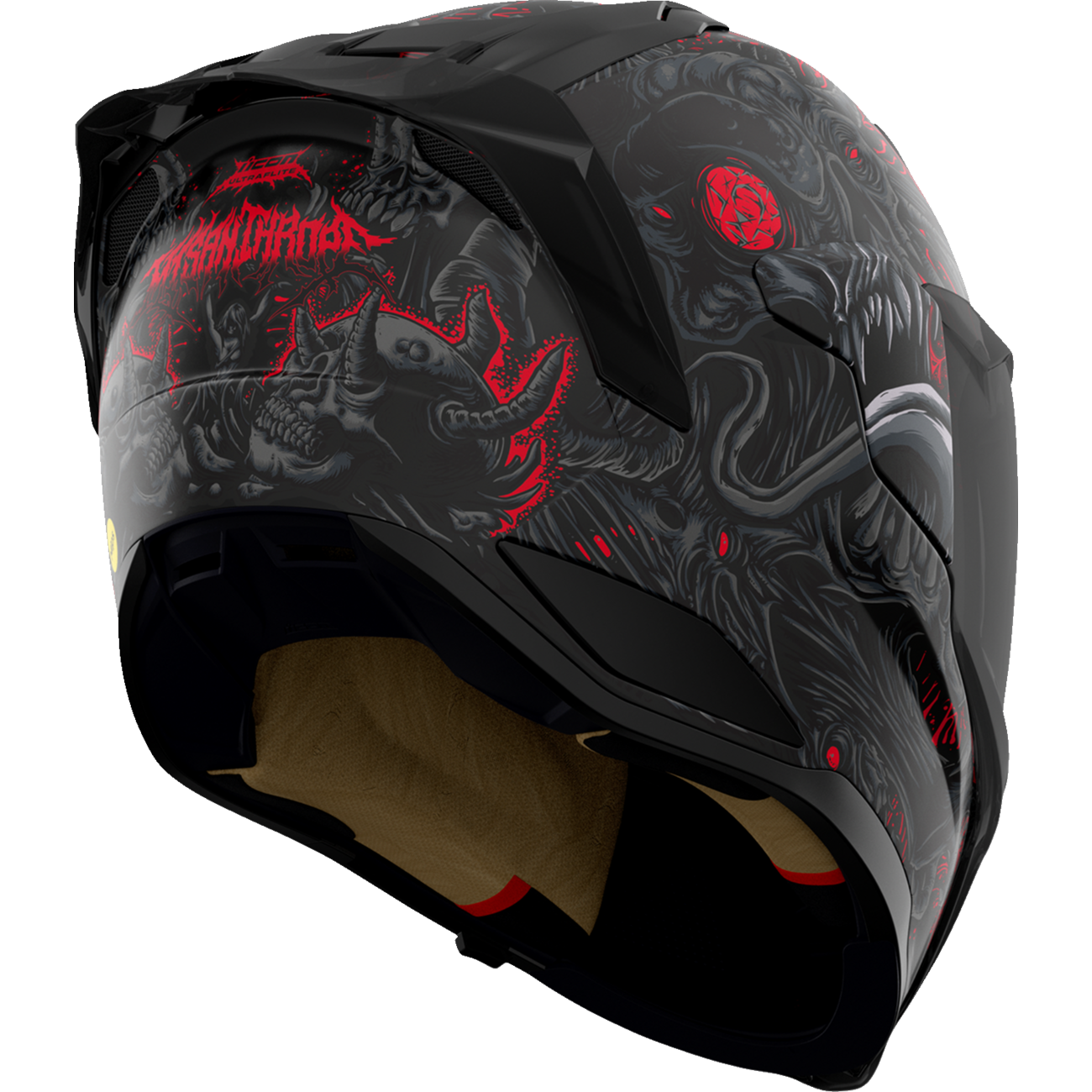 ICON Ultraflite Helmet - Misanthrope - MIPS? - Black - XL 0101-17927