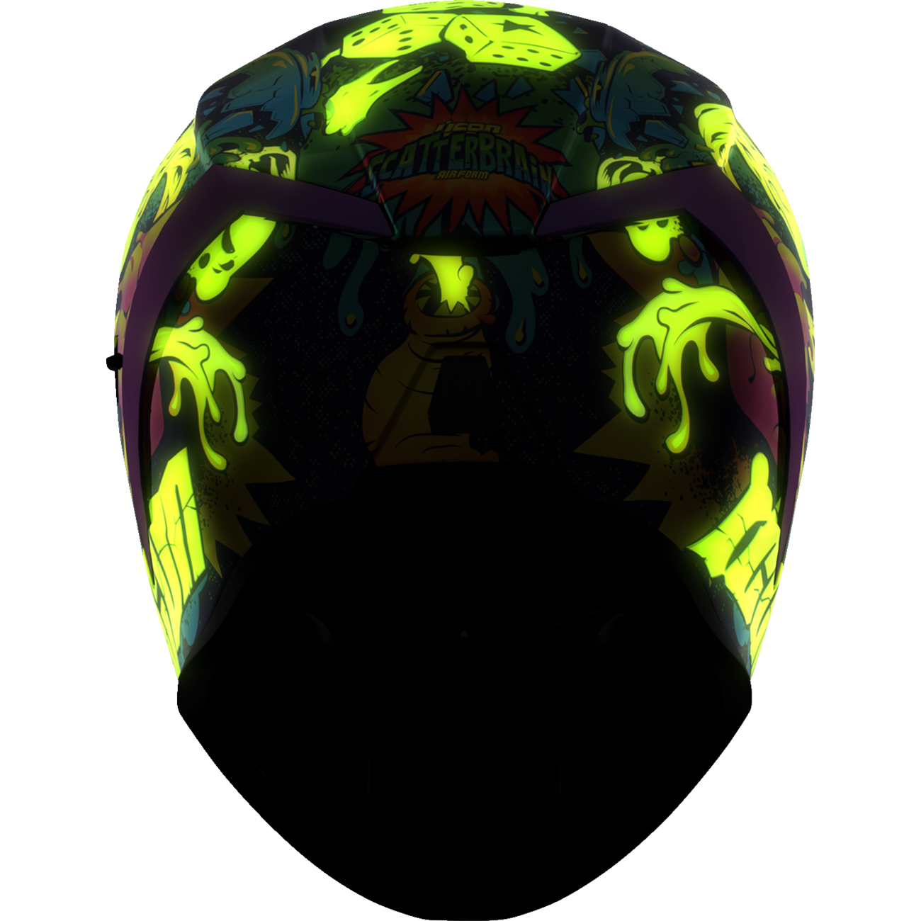 ICON Airform* Helmet - Scatterbrain - MIPS? - Purple - XS 0101-17916