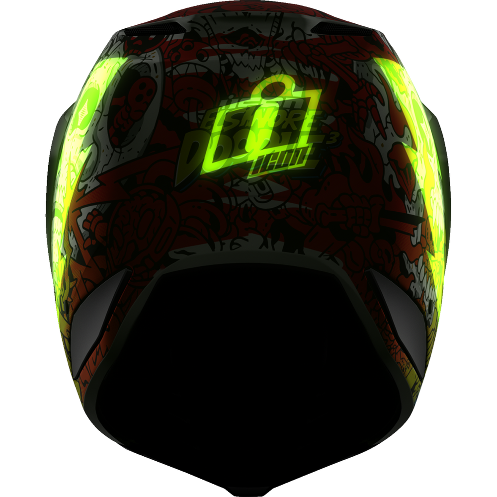 
                      
                        ICON Elsinore* Helmet - Doodle 3 - White - Large 0104-3440
                      
                    