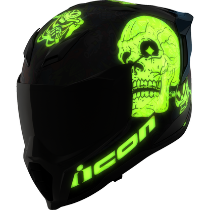 ICON Ultraflite Helmet - Doodle 3 - MIPS? - Blue - Medium 0101-18063