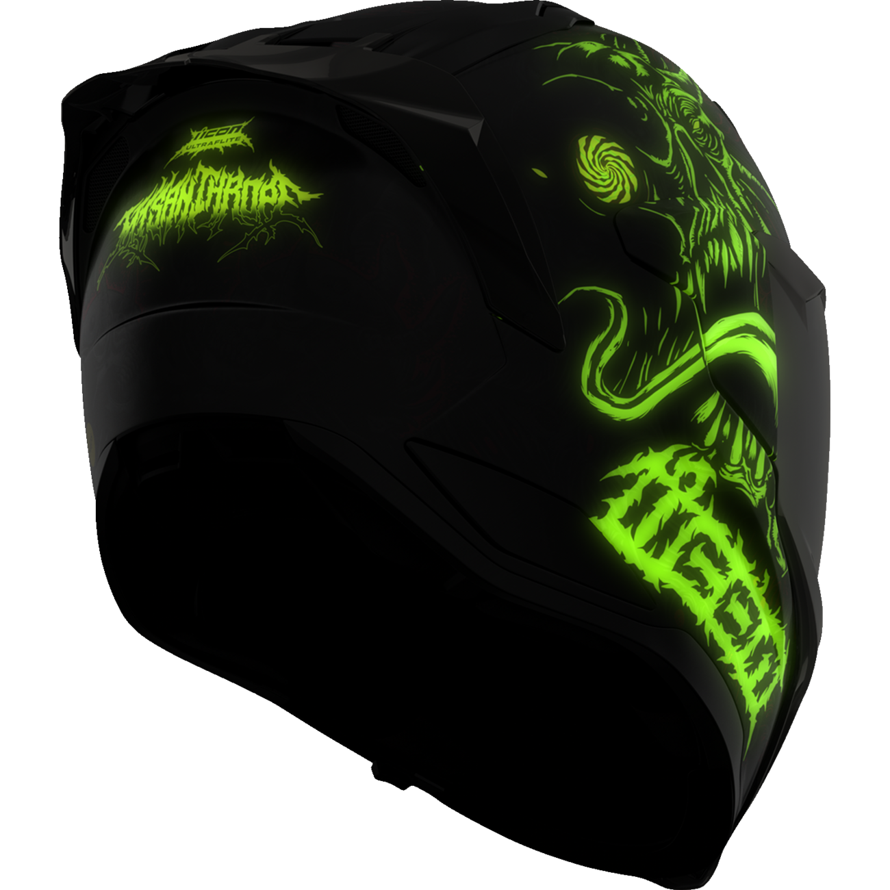 ICON Ultraflite Helmet - Misanthrope - MIPS? - Black - XL 0101-17927