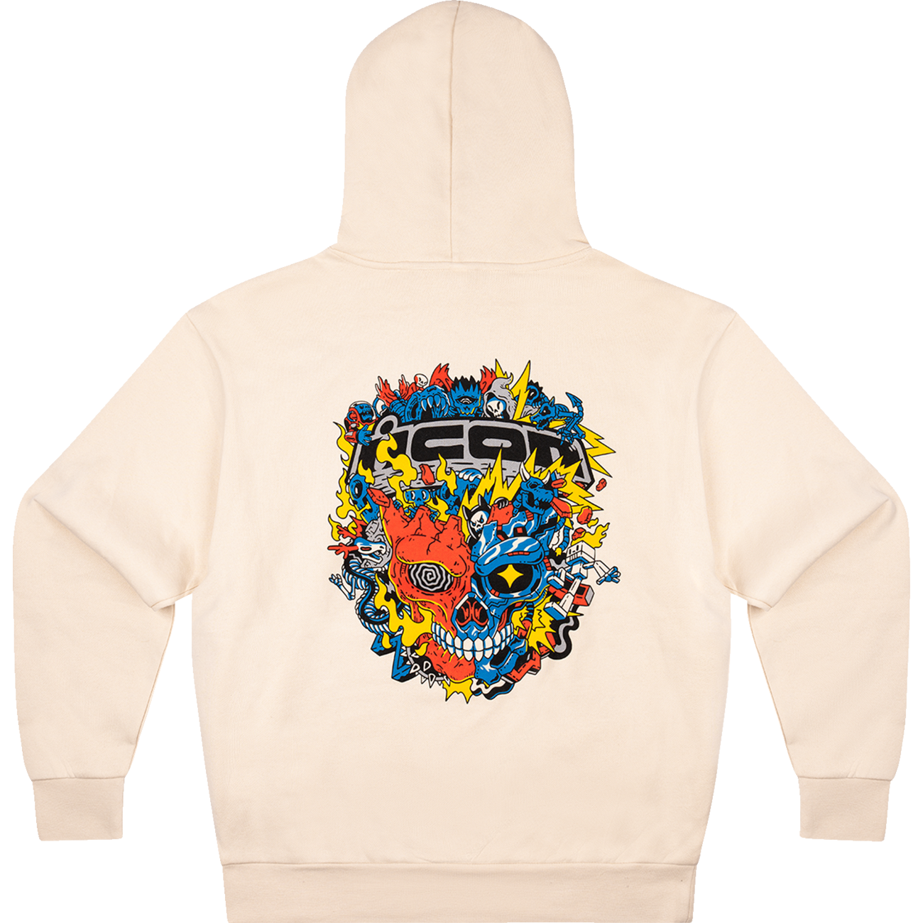 ICON ReDoodle™ Hoodie - Ivory - Small 3050-7039