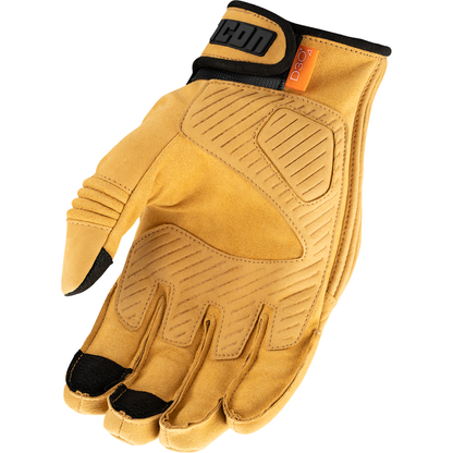 ICON Long Track CX* Gloves - Tan - 2XL 3301-4897