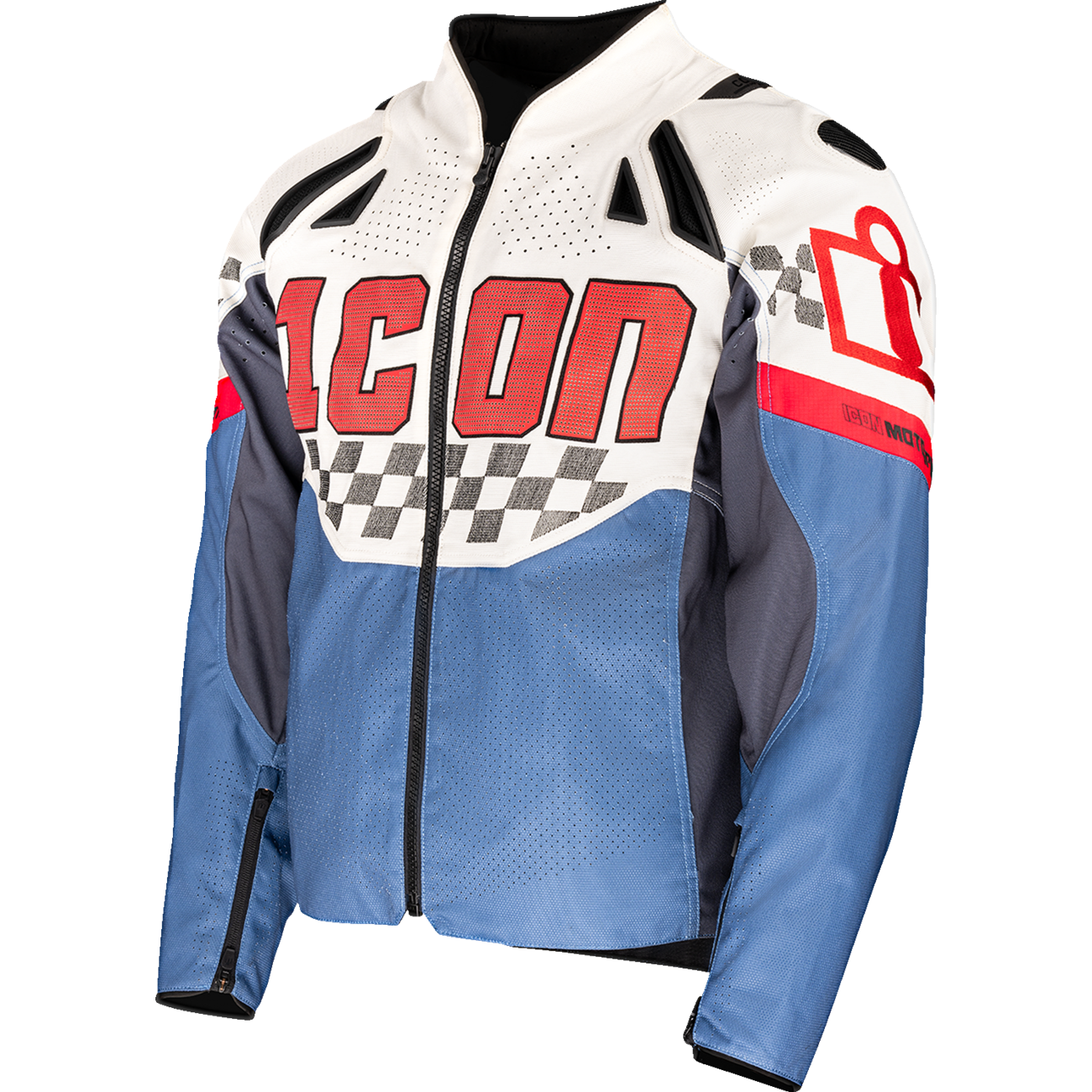 ICON Contra3* Hero Jacket - Blue - Small 2820-7056