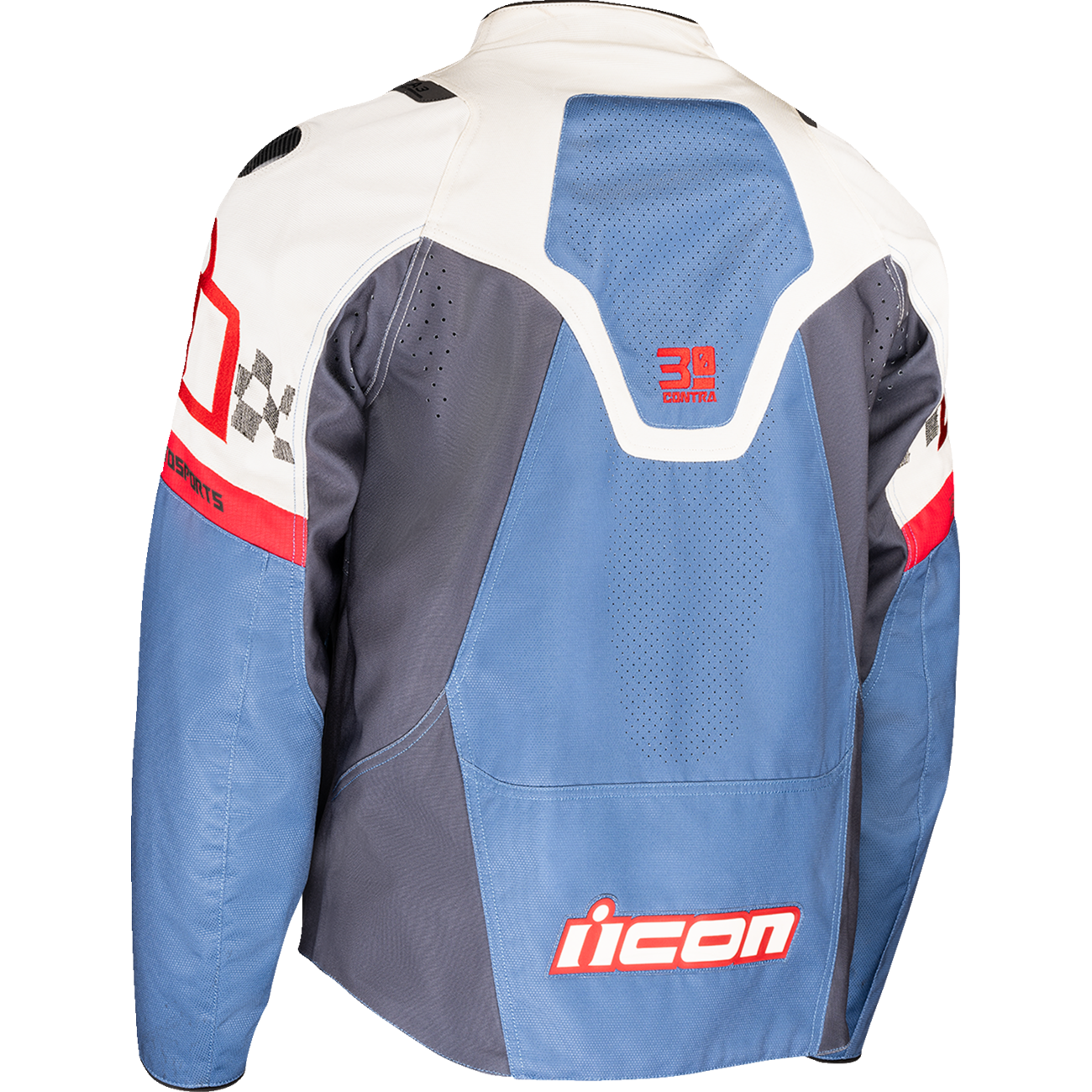 ICON Contra3* Hero Jacket - Blue - 2XL 2820-7060