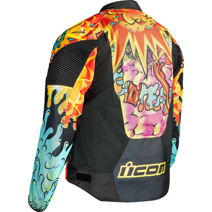 ICON Overlord3* Scatterbrain Mesh Jacket - Black - 2XL 2820-7078