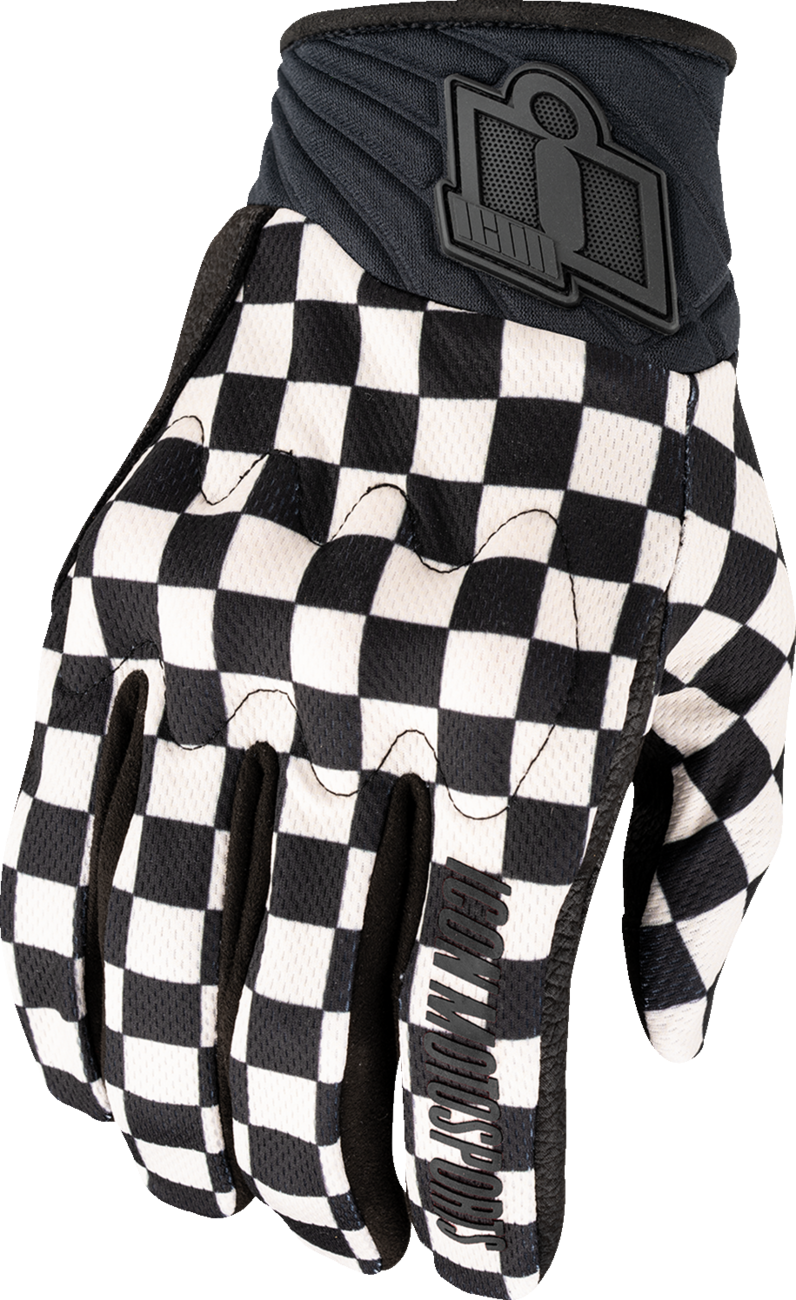 ICON Anthem3* CX Gloves - Checker - Small 3301-5067