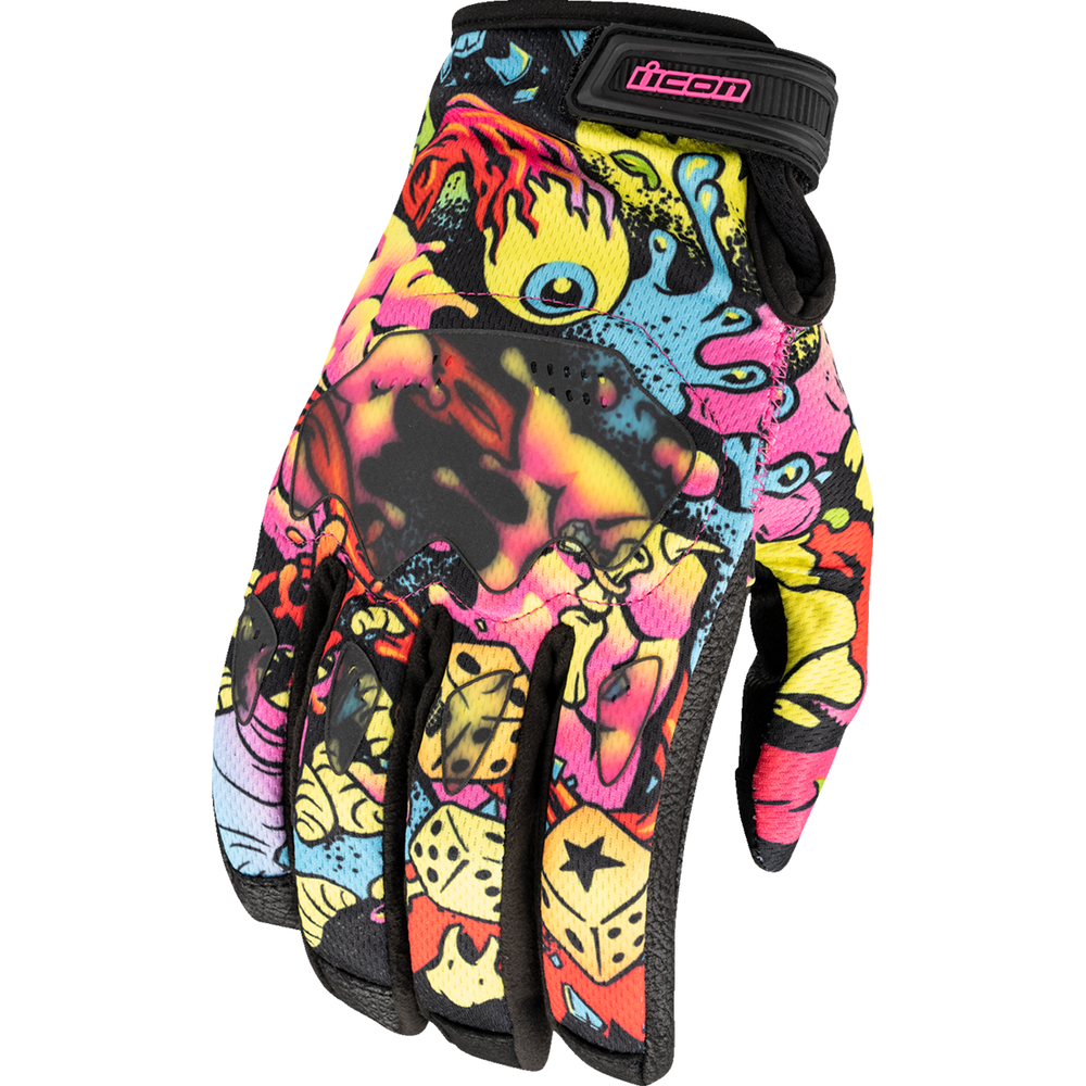 ICON Hooligan* Scatterbrain Gloves - 3XL 3301-5121