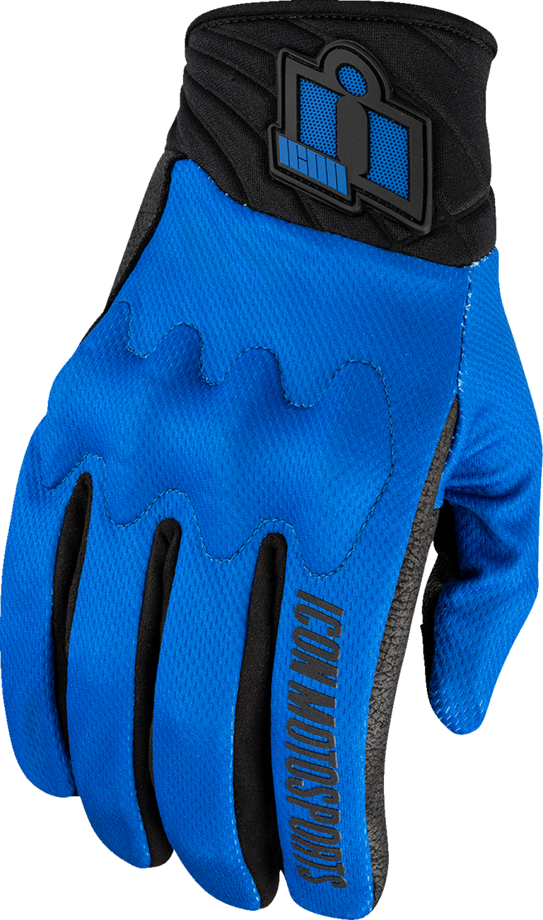 ICON Anthem3* Gloves - Blue - Small 3301-4875