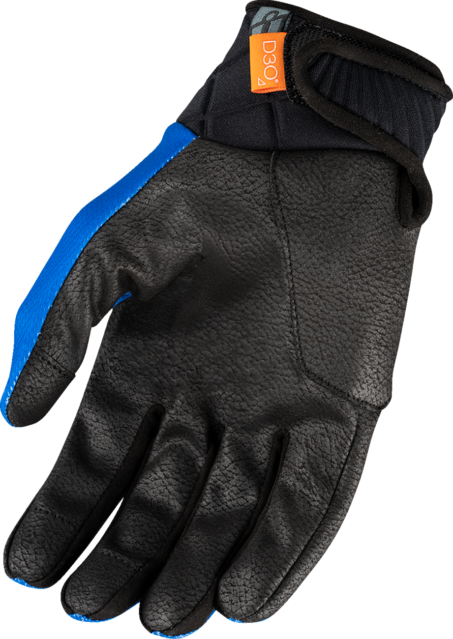 ICON Anthem3* Gloves - Blue - Medium 3301-4876