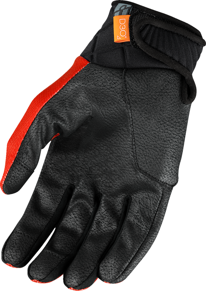 ICON Anthem3* Gloves - Red - Medium 3301-4870