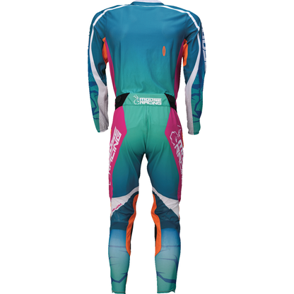 MOOSE OFFROAD Sahara Jersey - Teal/Orange/Pink - Small 2910-8339