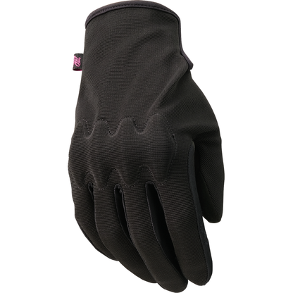 Z1R Women's Slider Gloves - Black - XS