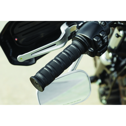 Kuryakyn Dillinger Grips Dual Cable Satin Black