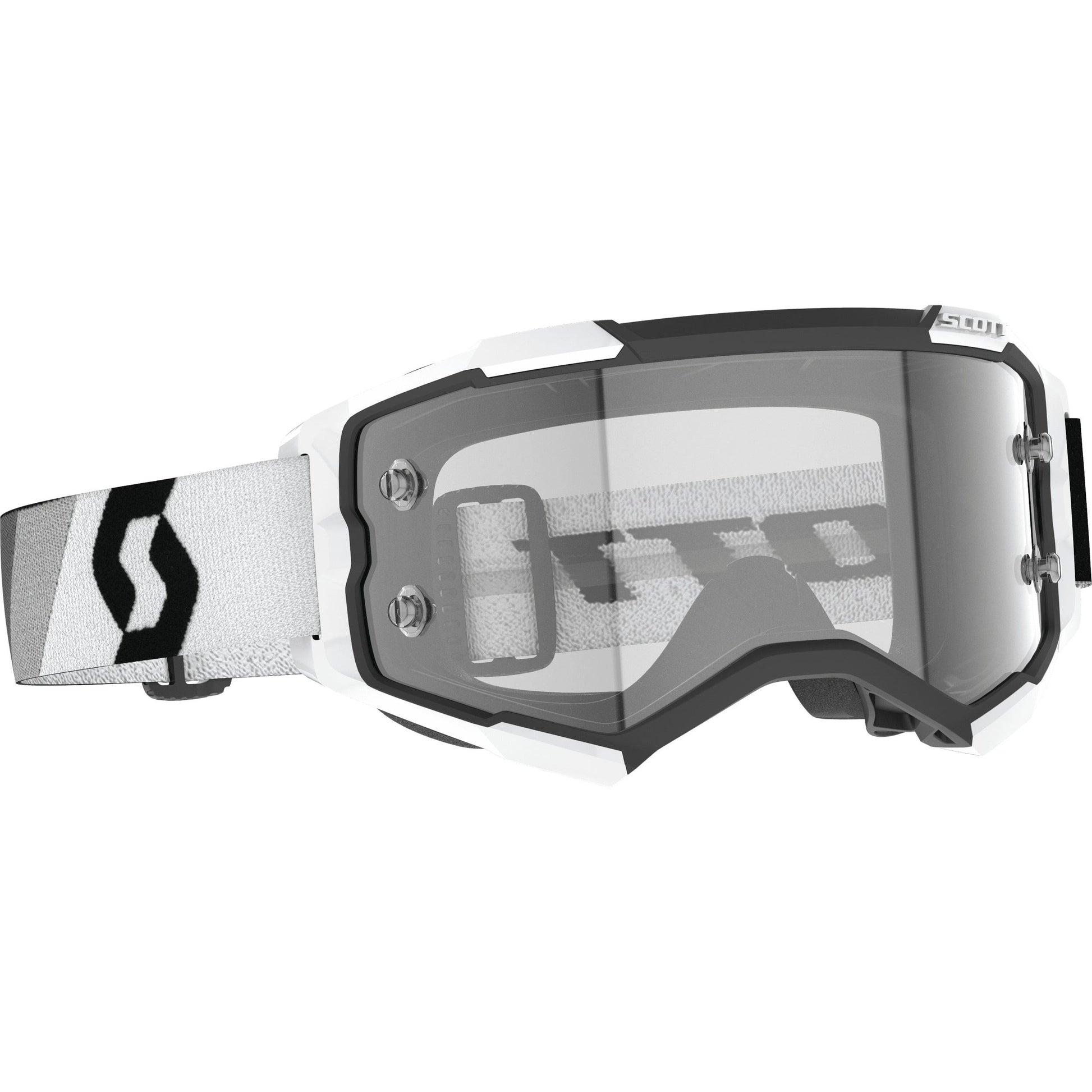 Fury Goggle Prem Blk/White Clear Works