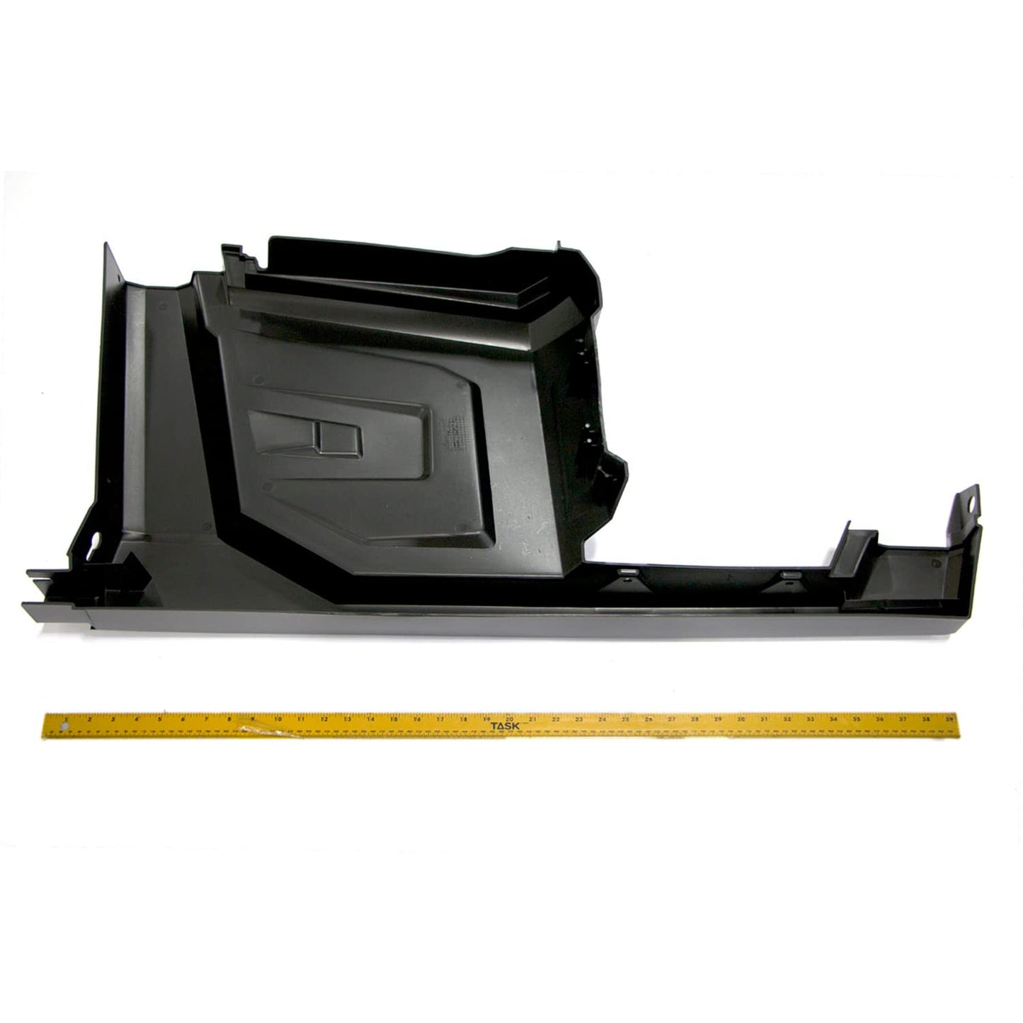 Polaris Ranger Left Hand Center Fender with Rocker, Gloss Black, Genuine OEM Part 5450352-070, Qty 1