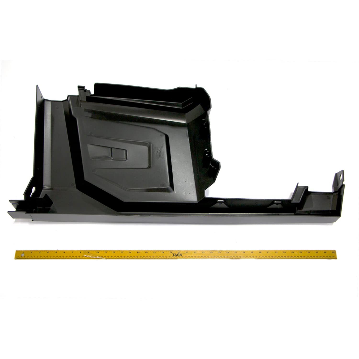 Polaris Ranger Left Hand Center Fender with Rocker, Gloss Black, Genuine OEM Part 5450352-070, Qty 1