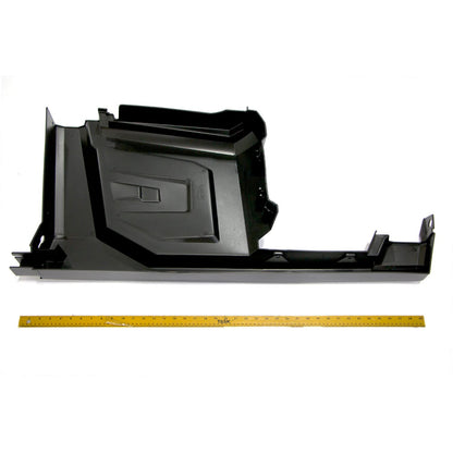 Polaris Ranger Left Hand Center Fender with Rocker, Gloss Black, Genuine OEM Part 5450352-070, Qty 1
