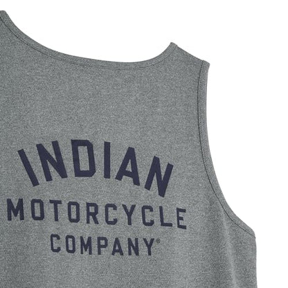Indian Motorcycle Women's Athlete Logo Print Tank, Gray - S - 286479202