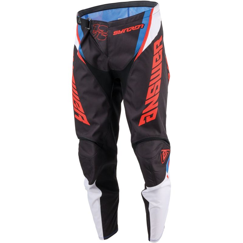 Answer 25 Syncron Envenom Pants Red/White/Blue Youth Size - 20