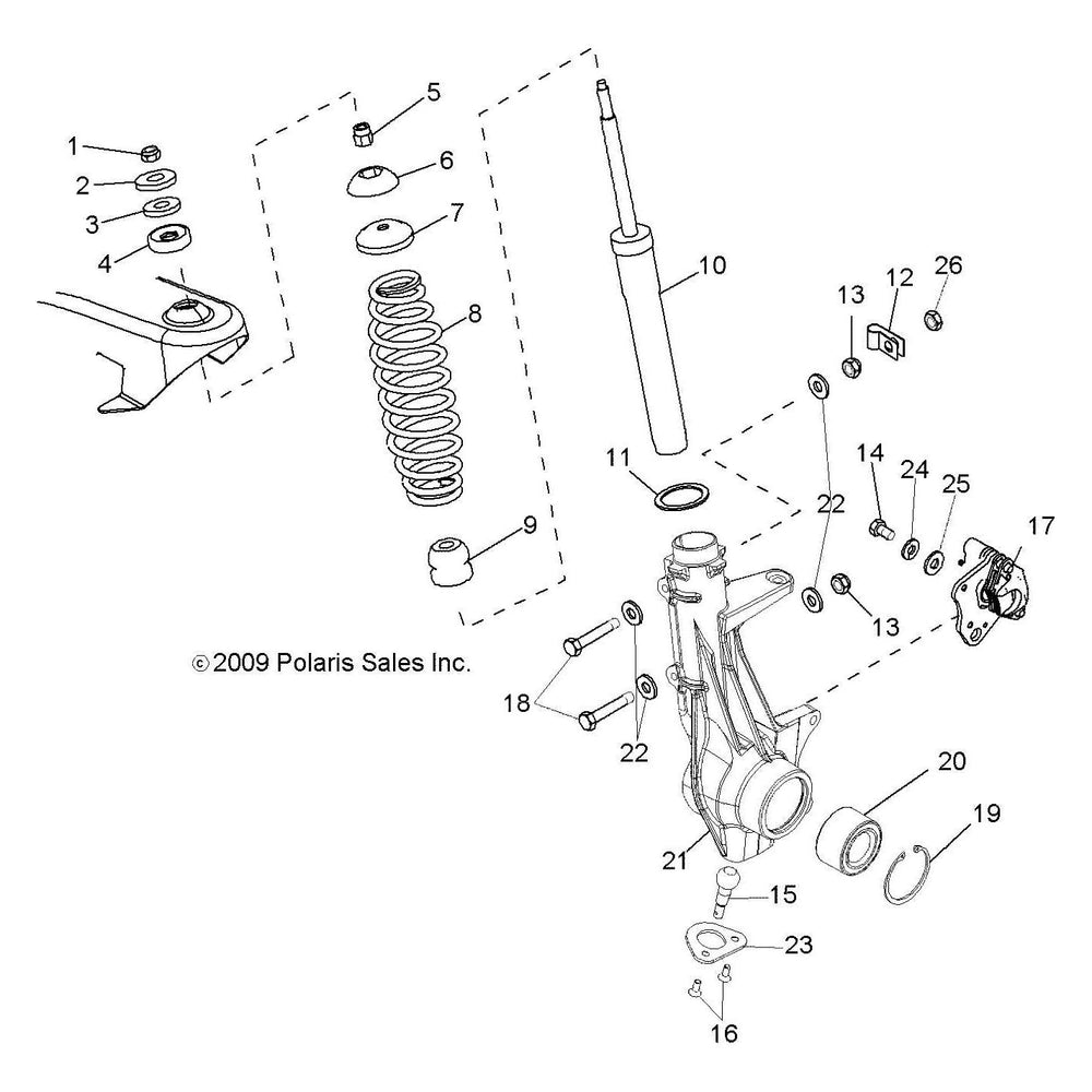 
                      
                        Polaris Ranger Spring, Front, Matte Black, Genuine OEM Part 7043654-458, Qty 1
                      
                    