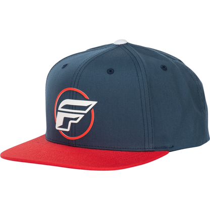 Fly Half Wing Hat Blue/Red