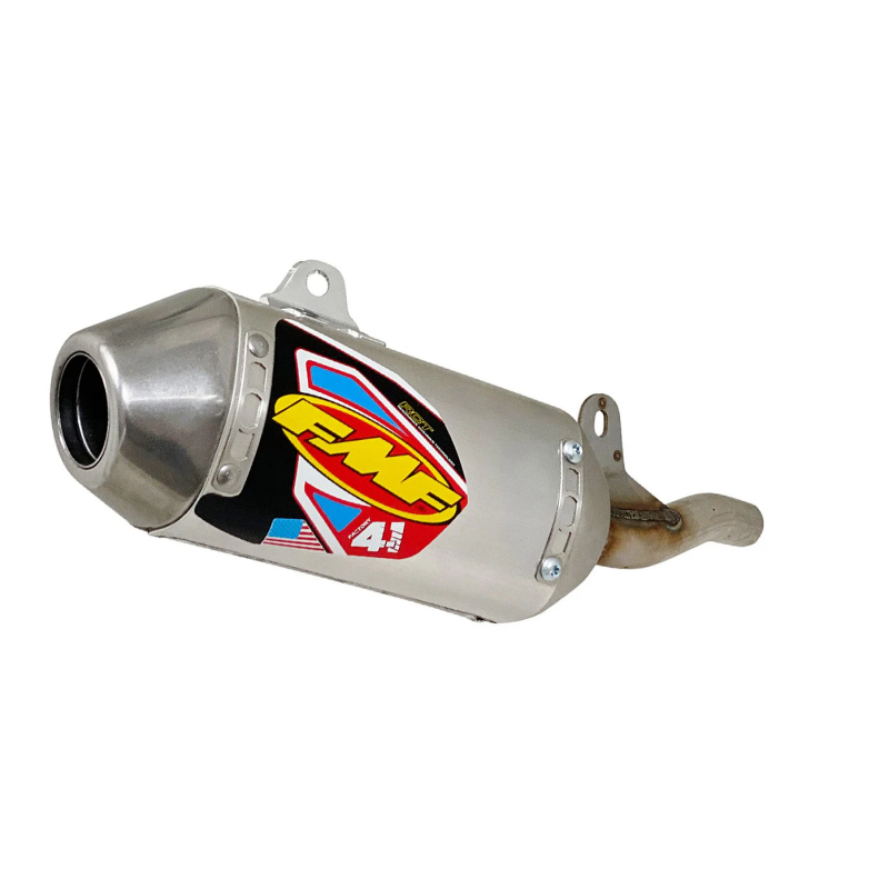 FMF Racing Honda CRF110F 19-26 SS Aluminum Mini Moto Fact 4.1 Slip-On Muffler