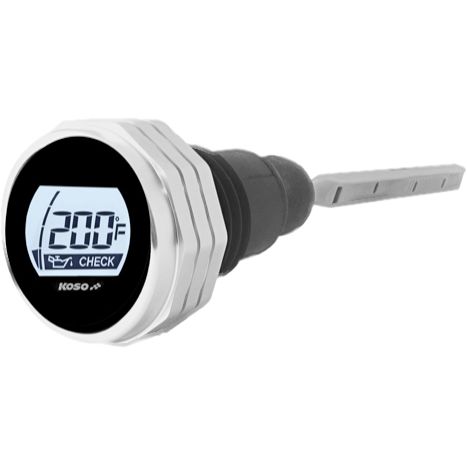 Digital Oil Dipstick Silver Fits 07 16 Flh/Flt