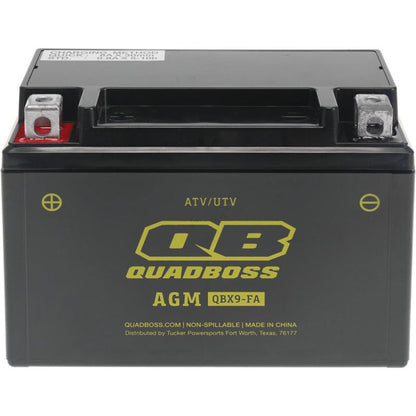 QuadBoss Maintenance-Free AGM Battery QBX9-FA