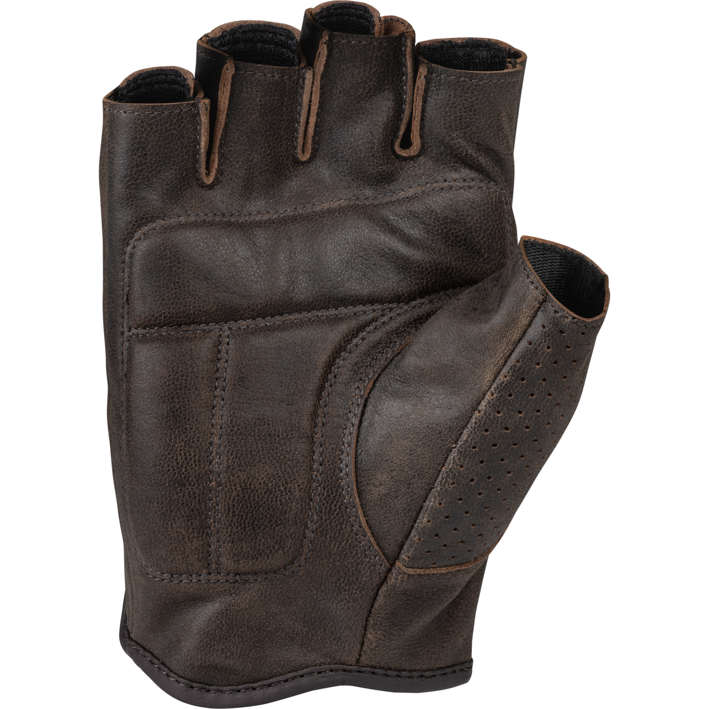 Half Jab Gloves Brown Lg