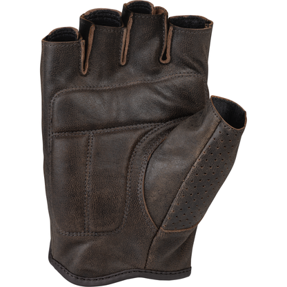 Half Jab Gloves Brown Lg