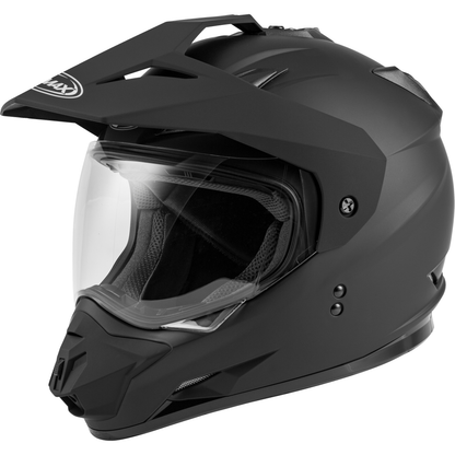 Gm 11 Dual Sport Helmet Matte Black  Sm