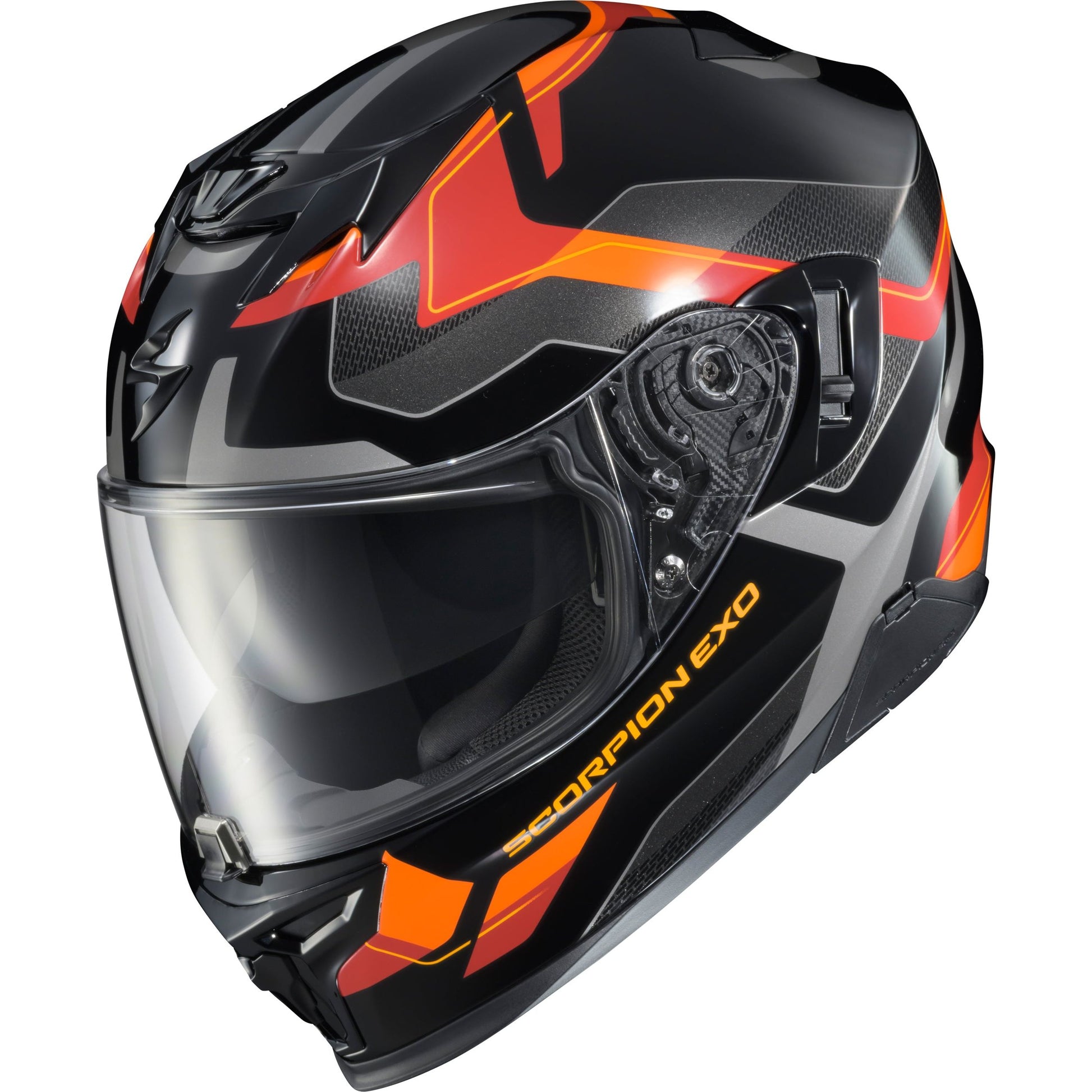 Exo T520 Full Face Helmet Zuse Orange Md