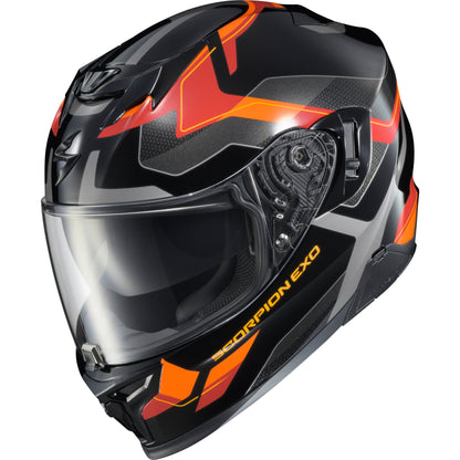 Exo T520 Full Face Helmet Zuse Orange 2x