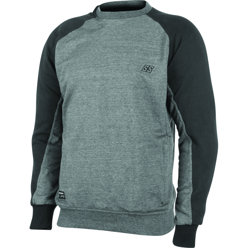 Speed and Strength Lunatic Fringe Armored Sweatshirt Grey/Black - Small