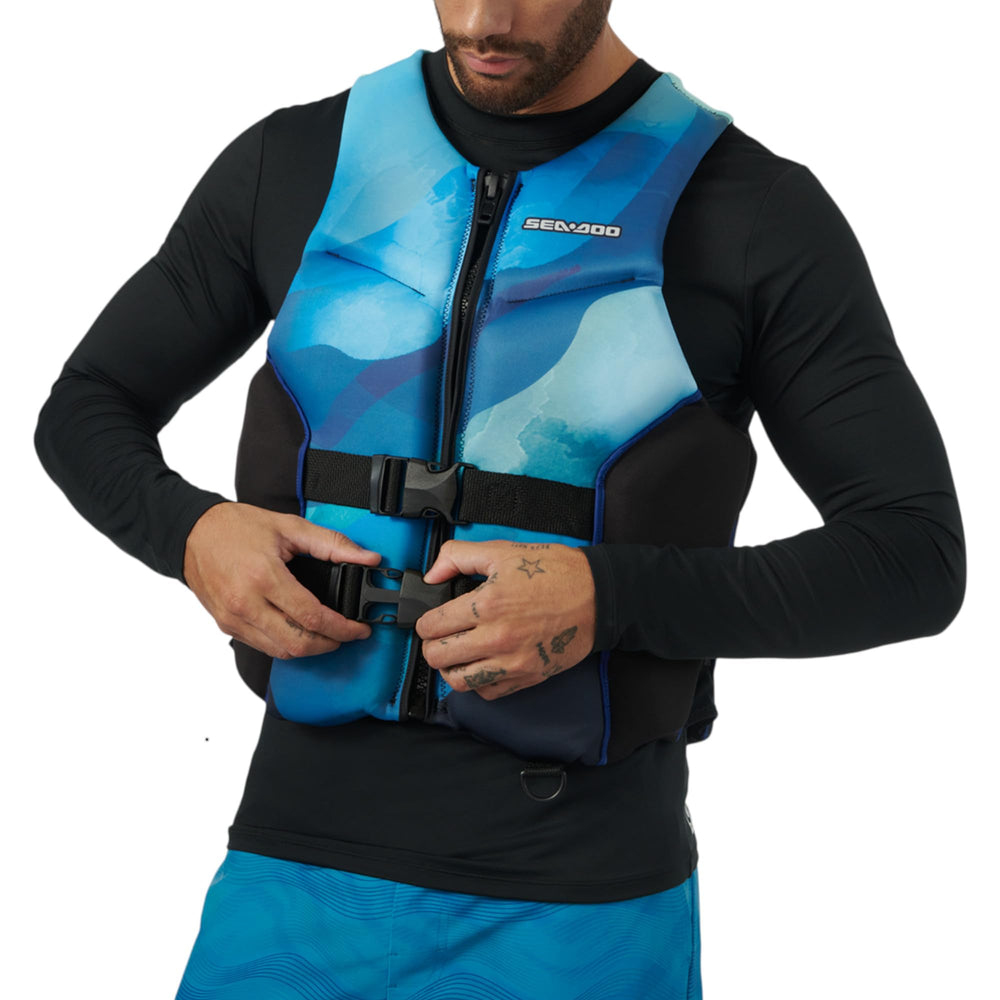 
                      
                        Sea-Doo Airflow Sunset Edition Adult Unisex PFD/Life Jacket (Ecoprene) 285988,Blue,X-Small
                      
                    