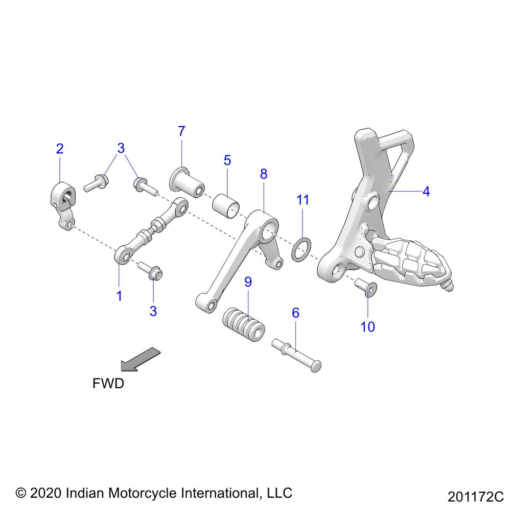 
                      
                        Polaris Victory Motorcycles Indian Motorcycle Shifter Lever, Machined, Indian, Genuine OEM Part 5138833, Qty 1
                      
                    