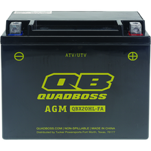 QuadBoss Maintenance-Free AGM Battery QBX20HL-FA