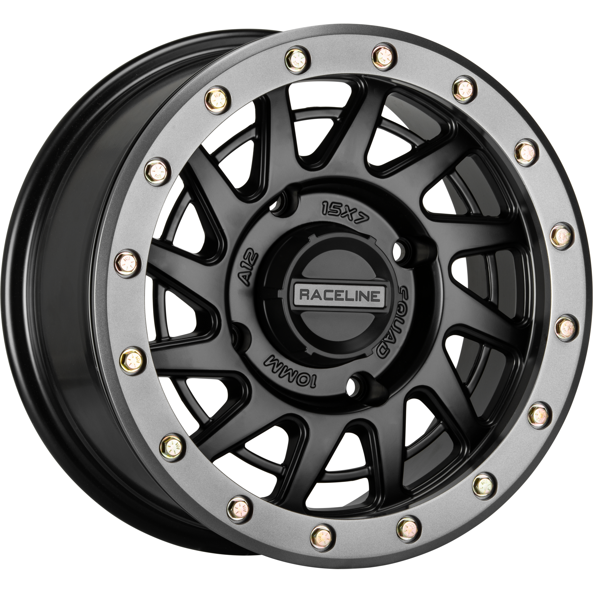 Squad Bdlk Wheel 15x7 4/137 6+1(+38mm) Blk/Gunmetal