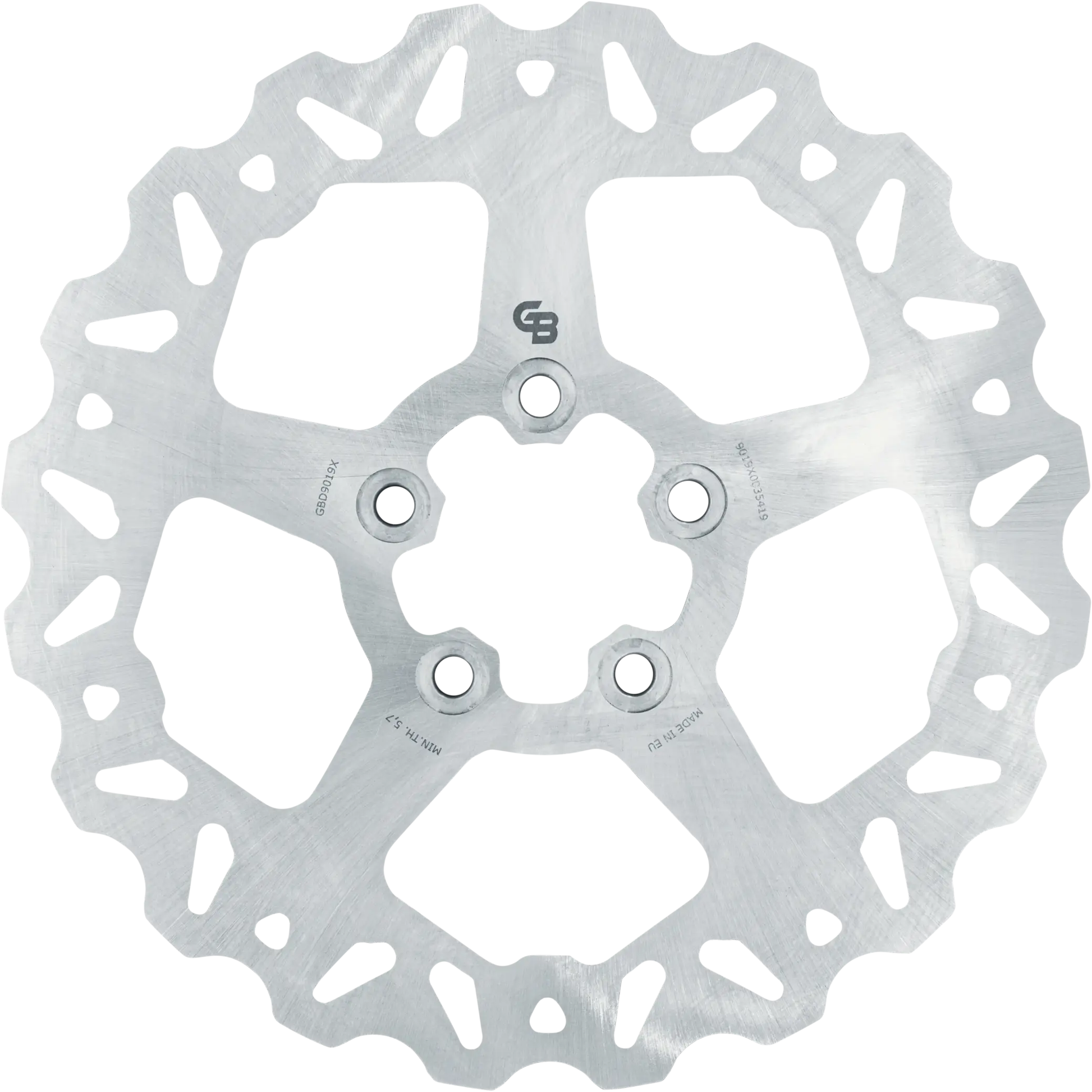 Rotor 11.5" Solid Wave Rr Stainless 2.22" Inner Bore