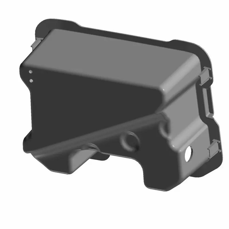 Polaris RZR Dash Storage, Front, Center, Black - 5455494-070, Qty 1