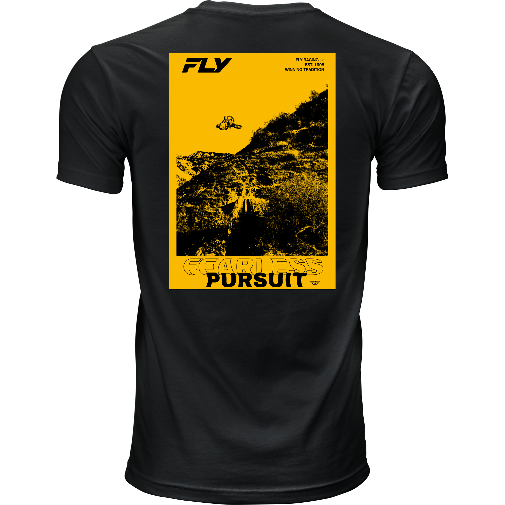 Fly Freeride Tee Black 2x