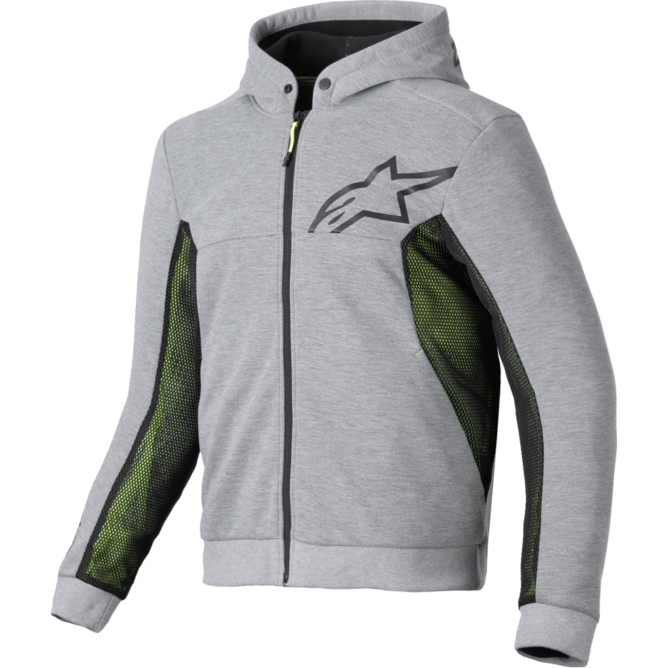 ALPINESTARS Chrome Air Sport Hoodie - Heather Gray/Black - Medium 4200425-9196-M