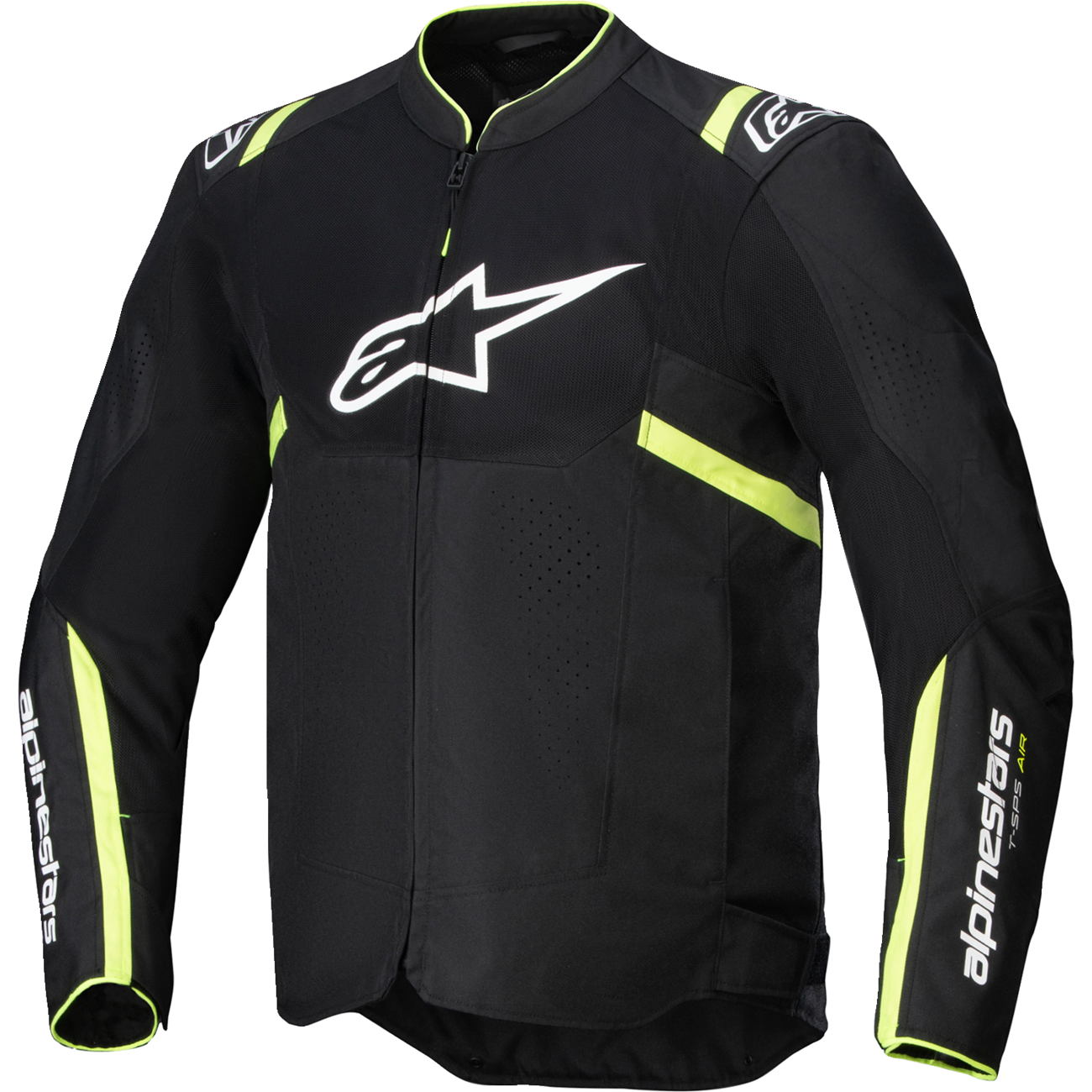 ALPINESTARS T-SPS Air v2 Jacket - Black/Yellow Fluo - 4XL 3301025-155-4XL