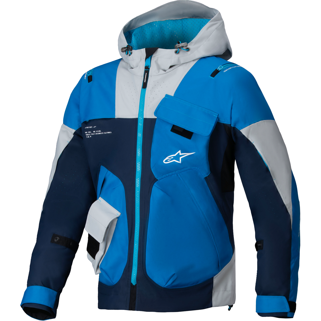 ALPINESTARS Mogress Air Jacket - Blue/Almond - XL 3301625-7187-XL